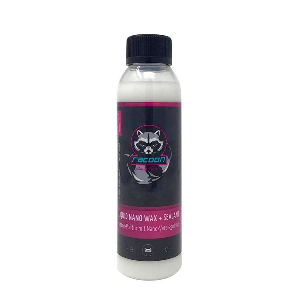 Racoon LIQUID NANO WAX + SEALANT Creme Politur + Versiegelung - 200ml Racoon LIQUID NANO WAX + SEALANT Creme Politur + Versiegelung - 200ml von AUTO-STYLE