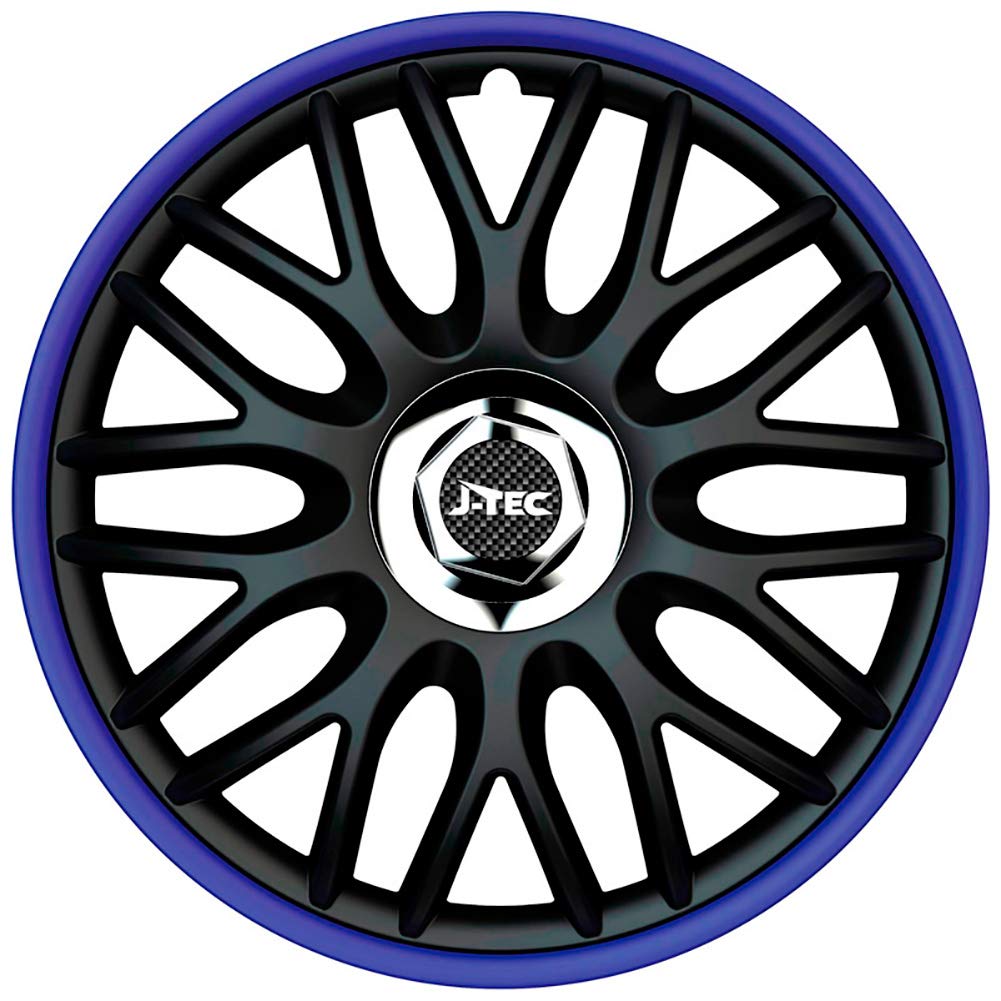 Satz J-Tec Radzierblenden Orden R 15-Zoll Schwarz/Blau + Chrom Ringe Satz J-Tec Radzierblenden Orden R 15-Zoll Schwarz/Blau + Chrom Ringe von AUTO-STYLE