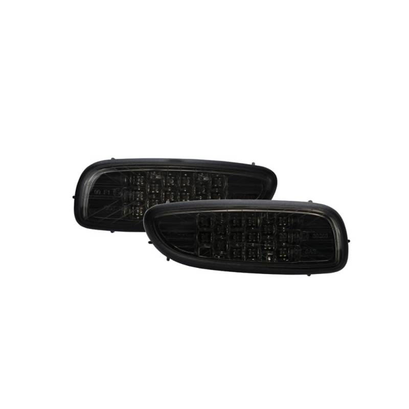 AUTO-STYLE Satz LED Nebelschlussleuchten kompatibel mit Mini R56 / R57 Cabrio / R58 Coupe / R59 Roadster (nur JCW) - Rauchglas von AUTO-STYLE
