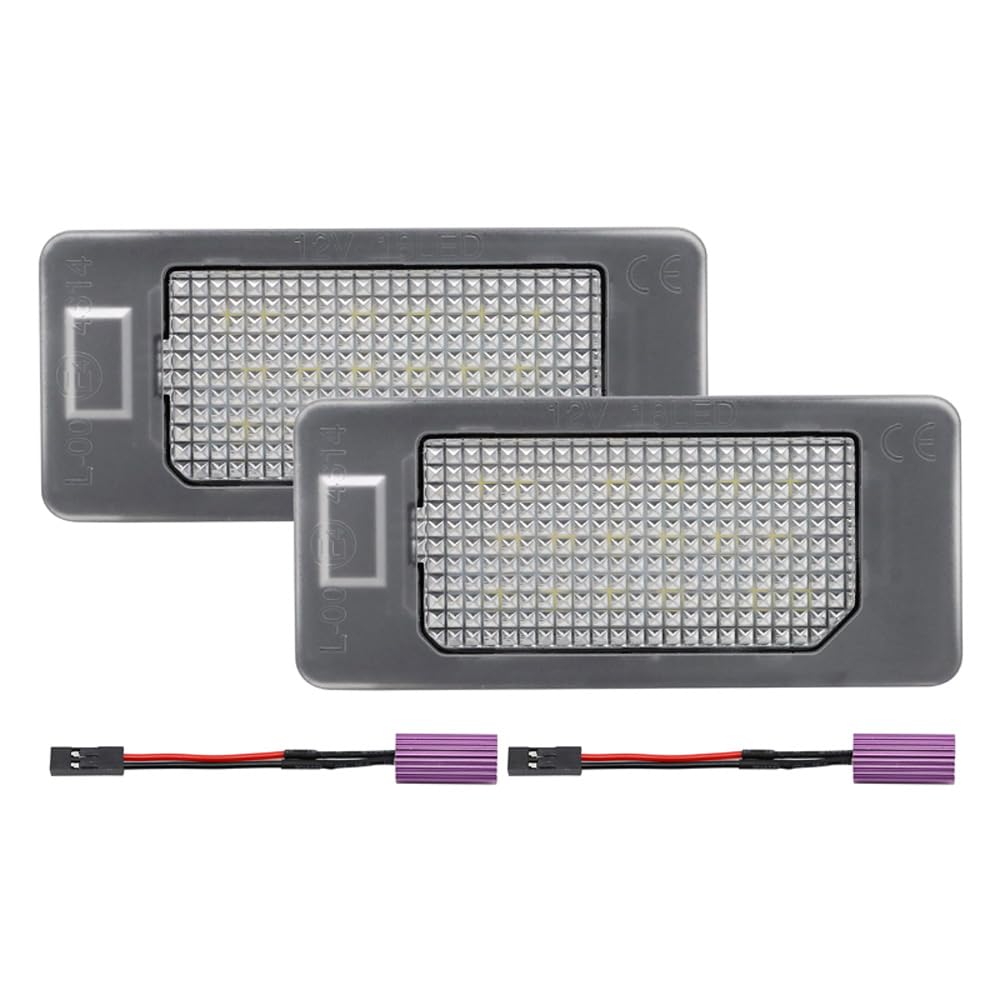 Satz LED Nummerschildbeleuchtung kompatibel mit Seat Ibiza 6J / Ibiza ST/Alhambra/Ateca, Schwarz Satz LED Nummerschildbeleuchtung kompatibel mit Seat Ibiza 6J / Ibiza ST/Alhambra/Ateca, Schwarz von AUTO-STYLE