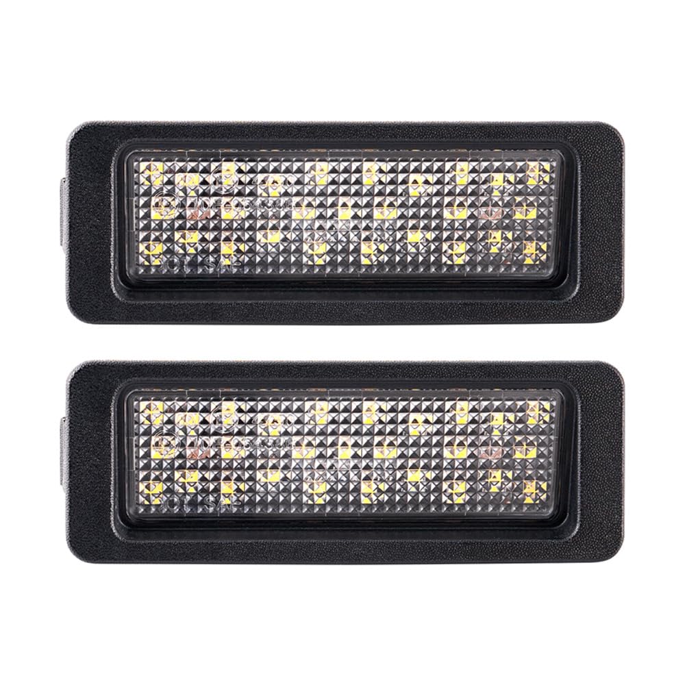 Satz LED Nummerschildbeleuchtung kompatibel mit Volvo V40 2012-2019, Schwarz Satz LED Nummerschildbeleuchtung kompatibel mit Volvo V40 2012-2019, Schwarz von AUTO-STYLE