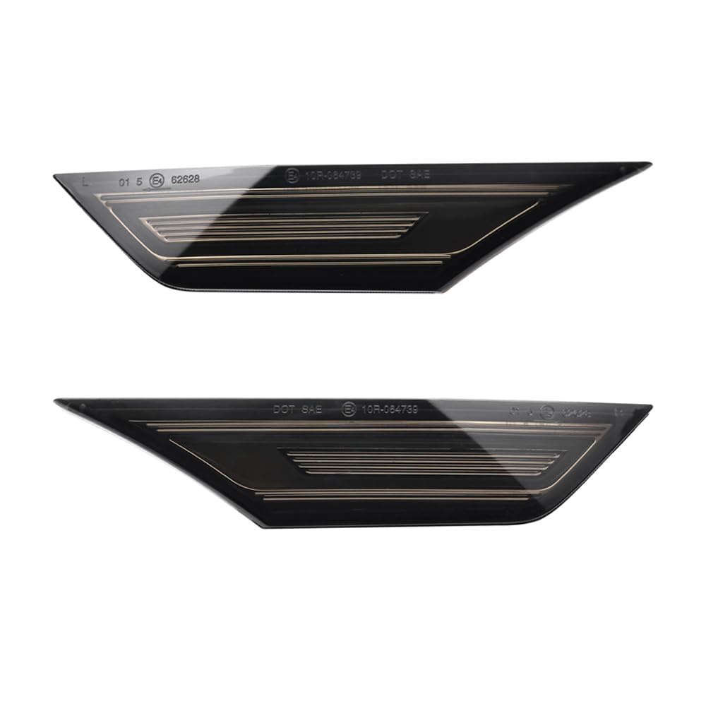 Satz LED Seitenblinker kompatibel mit Honda Civic X 2016-2022 - Smoke - inkl. dynamischem Lauflicht & Positionslicht, Rauchgrau Satz LED Seitenblinker kompatibel mit Honda Civic X 2016-2022 - Smoke - inkl. dynamischem Lauflicht & Positionslicht, Rauchgrau von AUTO-STYLE
