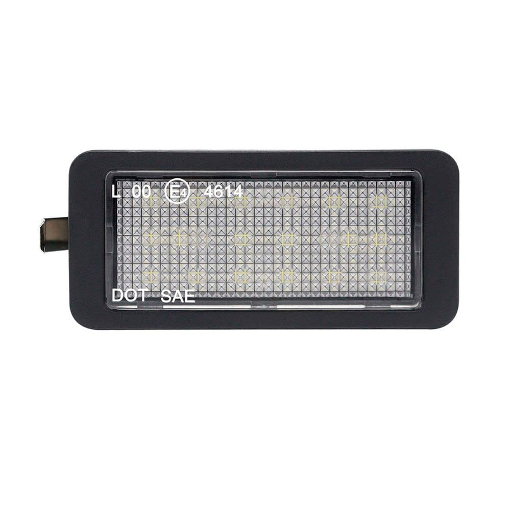 AUTO-STYLE Satz LED Nummerschildbeleuchtung kompatibel mit Volkswagen Up! 2011-2017 / Skoda Citigo 2012- / Seat Mii 2012- & Ibiza SC (6J) 2008-2012 von AUTO-STYLE