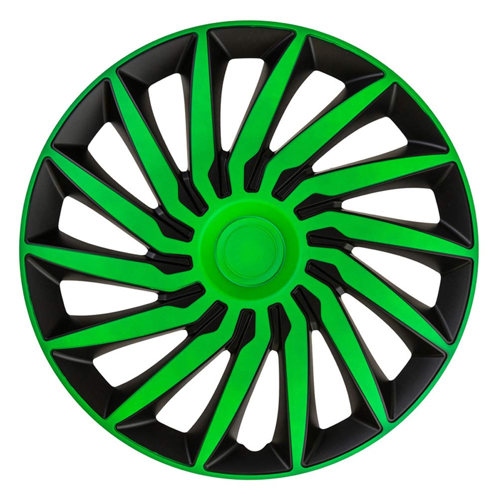 AUTO-STYLE Satz Radzierblenden Kendo 14-Zoll Schwarz/Grün AUTO-STYLE Satz Radzierblenden Kendo 14-Zoll Schwarz/Grün von AUTO-STYLE