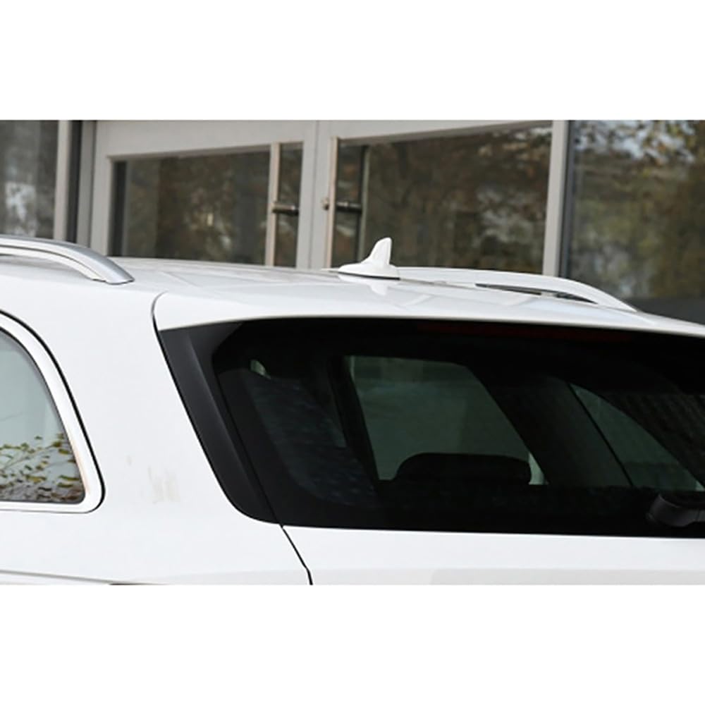 Set Heckscheibe Seitenspoiler kompatibel mit Audi A6 (C7) Avant/Allroad 2011-2018 exkl. S-Line (ABS Glossy Black) von AUTO-STYLE