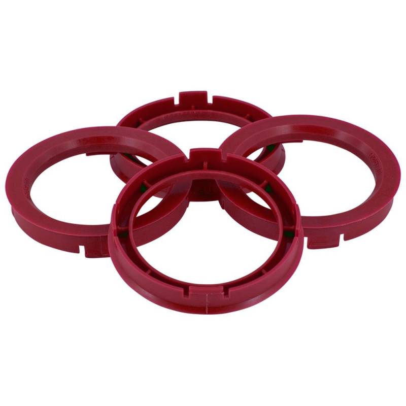 TPI BX7605610-4 Zentrierring-Set für 76,1 - 56,1 mm Naben, Rot von AUTO-STYLE