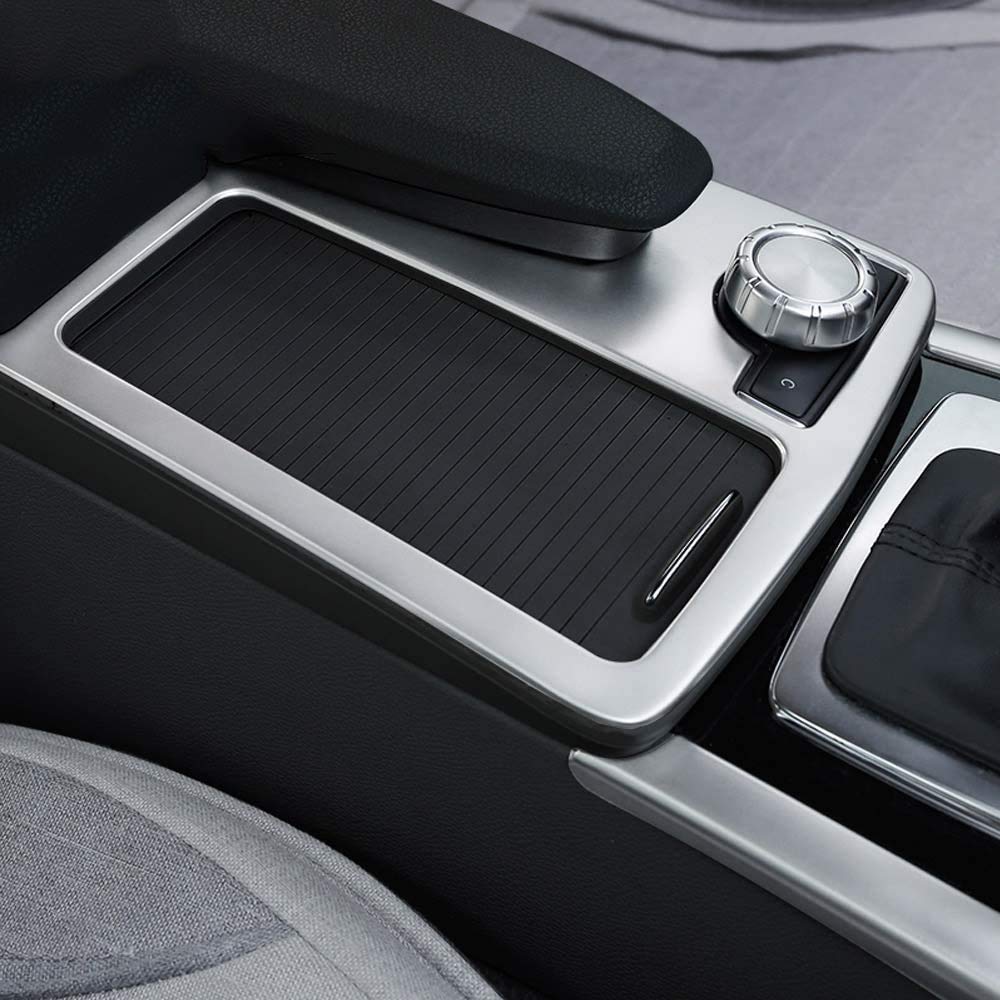 Für C-Klasse W204 2008-2014 Auto ABS Matt Silber Mittelkonsole Getränkehalter Rahmen Trim Zubehör Für Benz E Klasse W212 Coupe W207 C207 Für C-Klasse W204 2008-2014 Auto ABS Matt Silber Mittelkonsole Getränkehalter Rahmen Trim Zubehör Für Benz E Klasse W212 Coupe W207 C207 von AUTO-spro