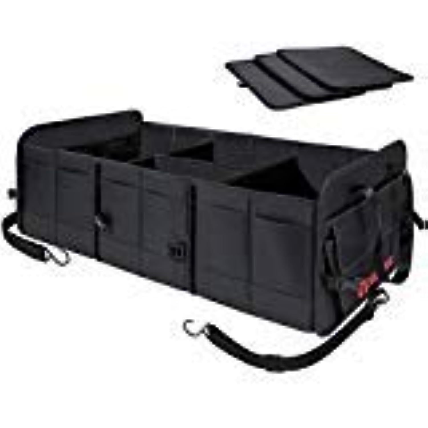 AUTOARK Multifunktional Auto SUV Kofferraum-Organizer,Robustes,Faltbar,Stauraum mit verstellbaren Fächern,AK-072 von AUTOARK