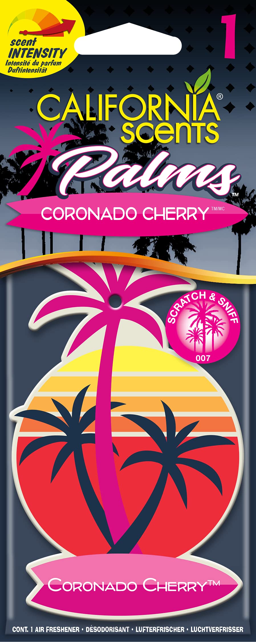 California Scents Palms Lufterfrischer Coronado Cherry, 1 Stück California Scents Palms Lufterfrischer Coronado Cherry, 1 Stück von California Scents