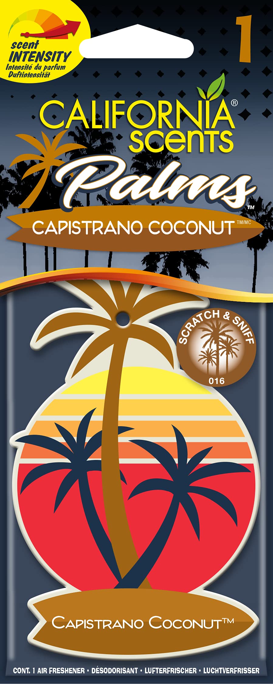 Palms Lufterfrischer Capistrano Coconut, 1 Stück Palms Lufterfrischer Capistrano Coconut, 1 Stück von California Scents