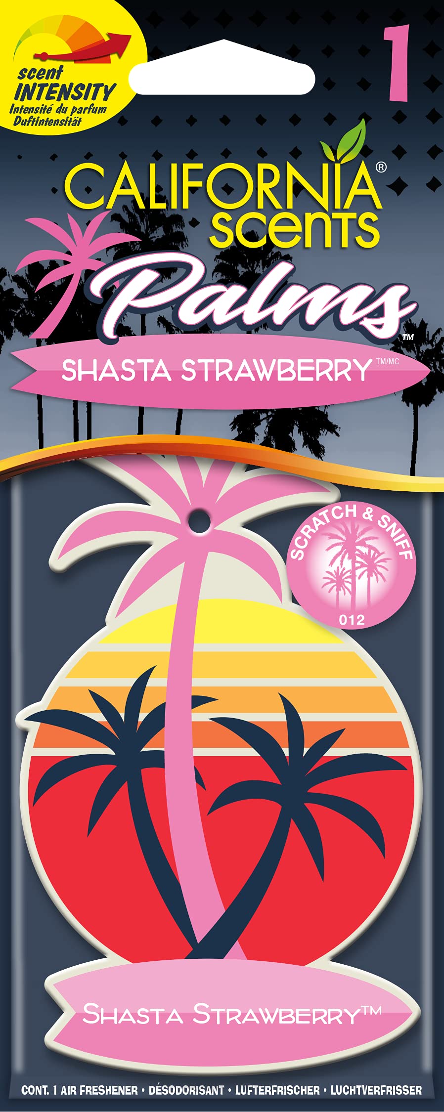 California Scents Palms Lufterfrischer Shasta Strawberry, 1 Stück California Scents Palms Lufterfrischer Shasta Strawberry, 1 Stück von California Scents