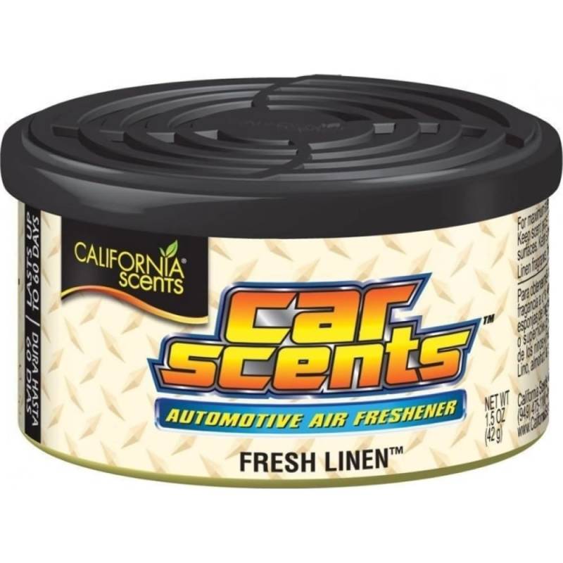 California Car Scents Scents E301413800 Car Scents Blister Fresh Linen, beige von California Scents