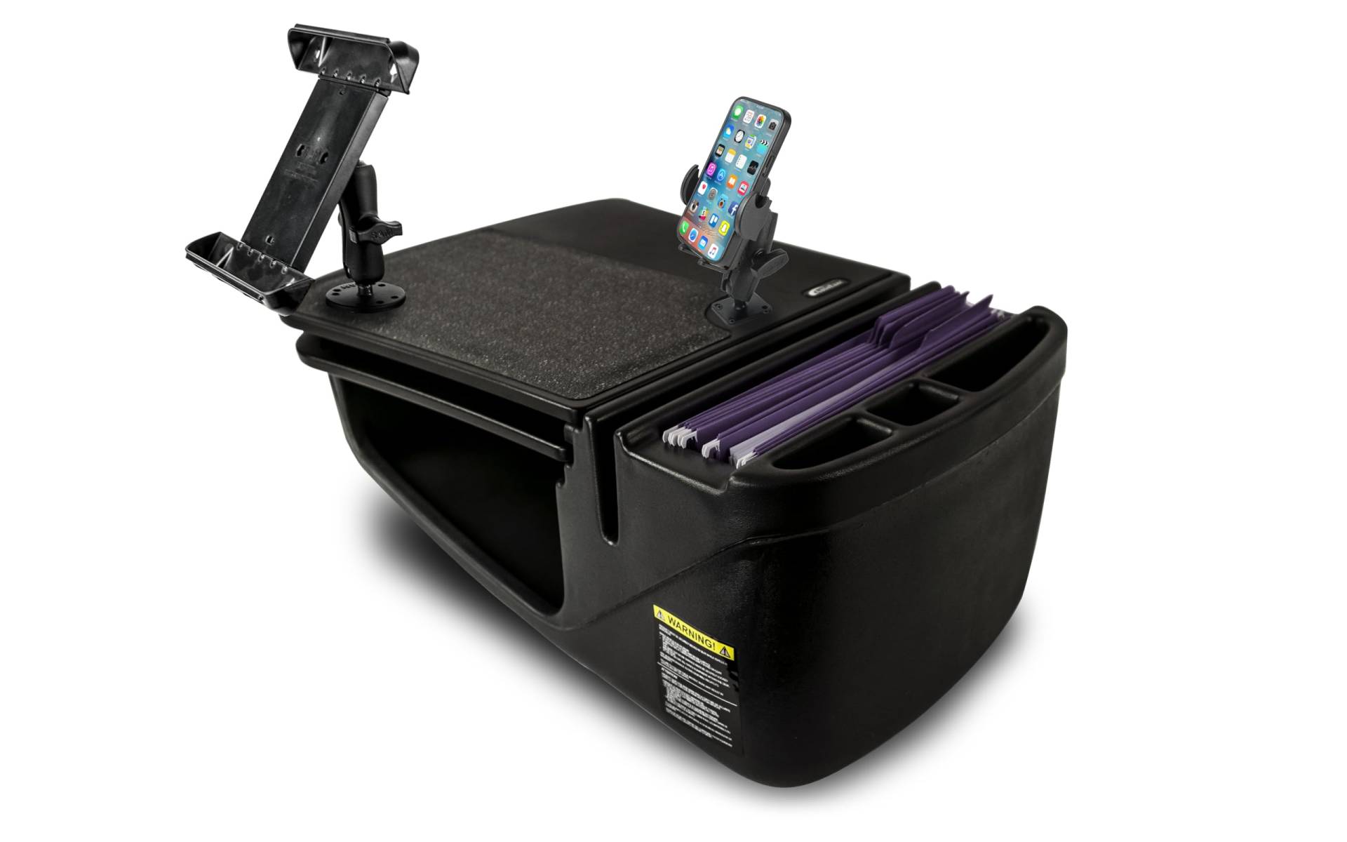 AutoExec AE-GMCD-PI-PM-TAB-BT GripMaster Auto-Schreibtisch für Ihren Fahrzeug-Arbeitsplatz und mobiles Büro, schwarz mit 400 Watt Wechselrichter, Handyhalterung und Tablet-Halterung AutoExec AE-GMCD-PI-PM-TAB-BT GripMaster Auto-Schreibtisch für Ihren Fahrzeug-Arbeitsplatz und mobiles Büro, schwarz mit 400 Watt Wechselrichter, Handyhalterung und Tablet-Halterung von AUTOEXEC