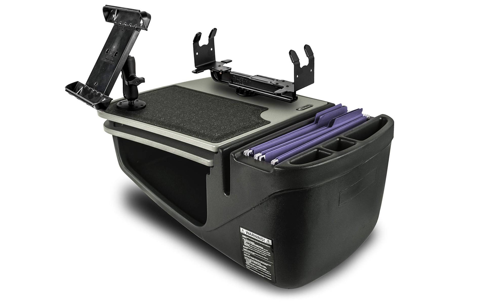 AutoExec AE-GMCD-PS-TAB-GT GripMaster Auto-Schreibtisch für Ihren Fahrzeug-Arbeitsplatz und mobiles Büro, grau mit Druckerständer und Tablethalterung AutoExec AE-GMCD-PS-TAB-GT GripMaster Auto-Schreibtisch für Ihren Fahrzeug-Arbeitsplatz und mobiles Büro, grau mit Druckerständer und Tablethalterung von AUTOEXEC