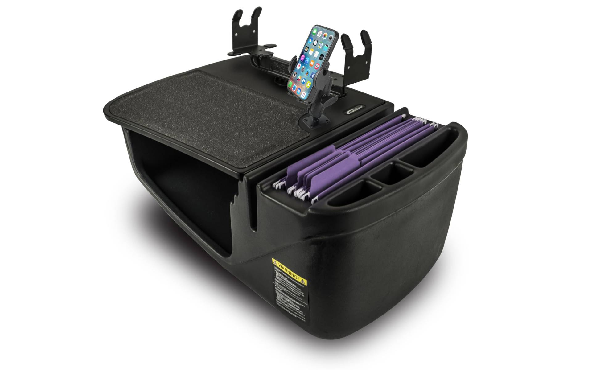AutoExec AE-GMEF-PI-PS-PM-BT Efficiency GripMaster Auto-Schreibtisch für Ihren Fahrzeug-Arbeitsplatz und mobiles Büro, Schwarz mit 400 Watt Wechselrichter, Druckerständer und Telefonhalterung AutoExec AE-GMEF-PI-PS-PM-BT Efficiency GripMaster Auto-Schreibtisch für Ihren Fahrzeug-Arbeitsplatz und mobiles Büro, Schwarz mit 400 Watt Wechselrichter, Druckerständer und Telefonhalterung von AUTOEXEC