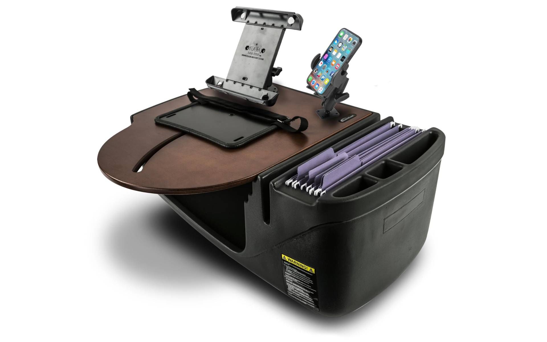 AutoExec AE-RMCD-PM-TAB-21M Roadmaster Auto-Schreibtisch für Ihren Fahrzeug-Arbeitsplatz und mobiles Büro, Mahagoni mit Handyhalterung und Tablet-Halterung AutoExec AE-RMCD-PM-TAB-21M Roadmaster Auto-Schreibtisch für Ihren Fahrzeug-Arbeitsplatz und mobiles Büro, Mahagoni mit Handyhalterung und Tablet-Halterung von AUTOEXEC