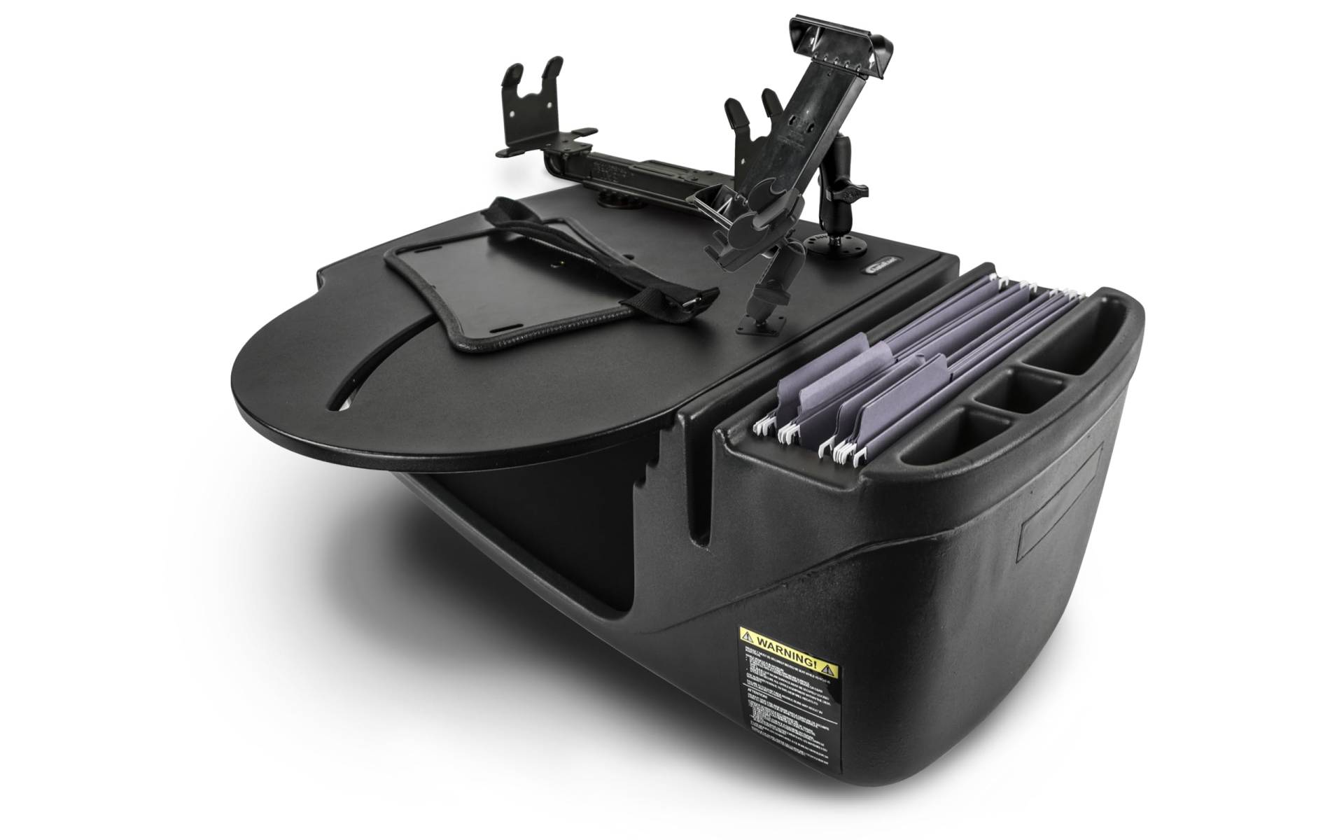 AutoExec AE-RMCD-PM-TAB-PS-BT Roadmaster Auto-Schreibtisch für Ihren Fahrzeug-Arbeitsplatz und mobiles Büro, schwarz mit Telefonhalterung, Tablet-Halterung und Druckerständer AutoExec AE-RMCD-PM-TAB-PS-BT Roadmaster Auto-Schreibtisch für Ihren Fahrzeug-Arbeitsplatz und mobiles Büro, schwarz mit Telefonhalterung, Tablet-Halterung und Druckerständer von AUTOEXEC
