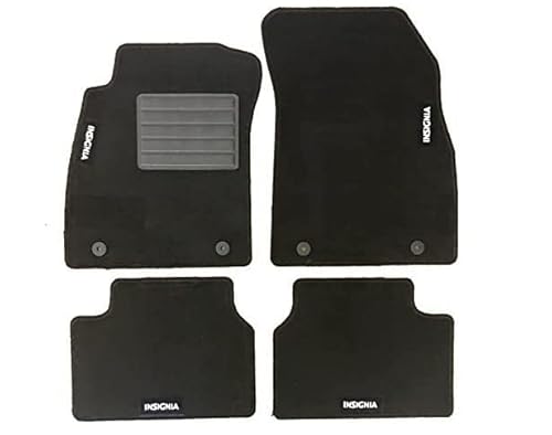AUTOFORNITURE ITALIA Passgenaue Teppich-Fußmatten mit Logo und 4 Knöpfen von AUTOFORNITURE ITALIA