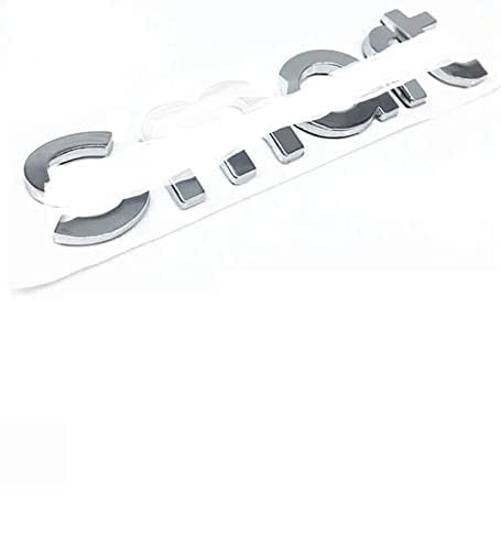 Fregio Logo Schriftzug hinten verchromt mit doppelseitigem Klebeband für Smart Fortwo 451 2007> von AUTOFORNITURE ITALIA