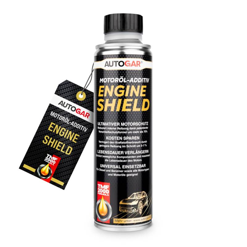 ENGINE SHIELD MOTORÖL-ADDITIV – Ultimativer Motorverschleißschutz mit TMF-2000® ┃ AUTOGAR® von AUTOGAR