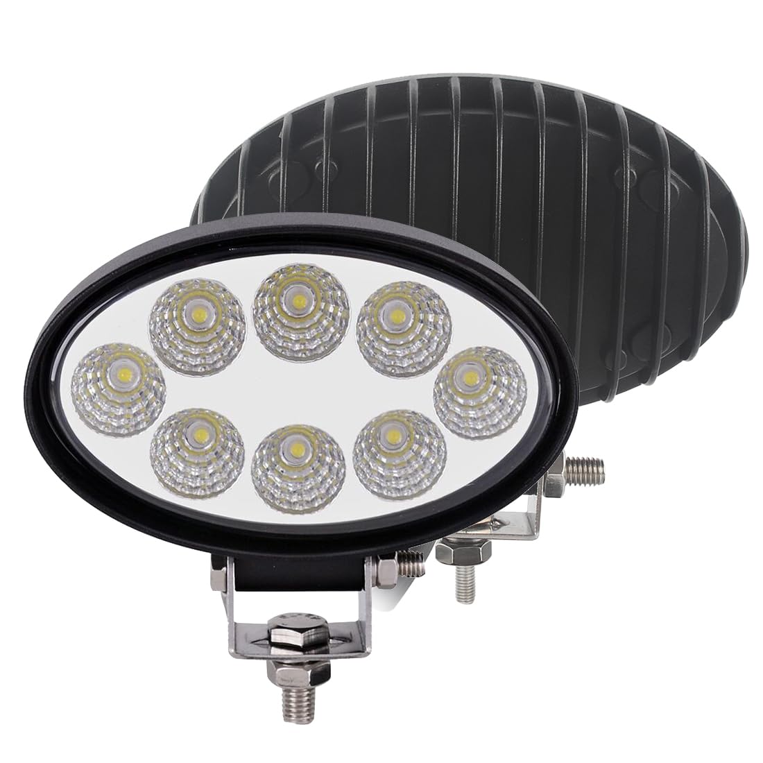 Autojare 24W LED Arbeitsscheinwerfer 12V 24V Traktor Zusatzscheinwerfer 24Volt Rückfahrscheinwerfer für Traktor Bagger offroad SUV ATV UTE UTV Autojare 24W LED Arbeitsscheinwerfer 12V 24V Traktor Zusatzscheinwerfer 24Volt Rückfahrscheinwerfer für Traktor Bagger offroad SUV ATV UTE UTV von AUTOJARE