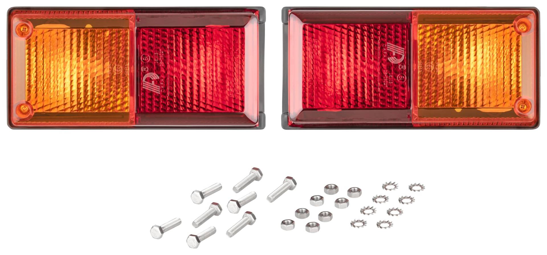 AUTOLIGHT 24 2 x Rückleuchten Heckleuchten inkl. Glühbirnen 4 Funktionen für KFZ Anhänger Traktor Caravan PKW 12 Volt 165 x 80 x 51 mm AUTOLIGHT 24 2 x Rückleuchten Heckleuchten inkl. Glühbirnen 4 Funktionen für KFZ Anhänger Traktor Caravan PKW 12 Volt 165 x 80 x 51 mm von AUTOLIGHT 24
