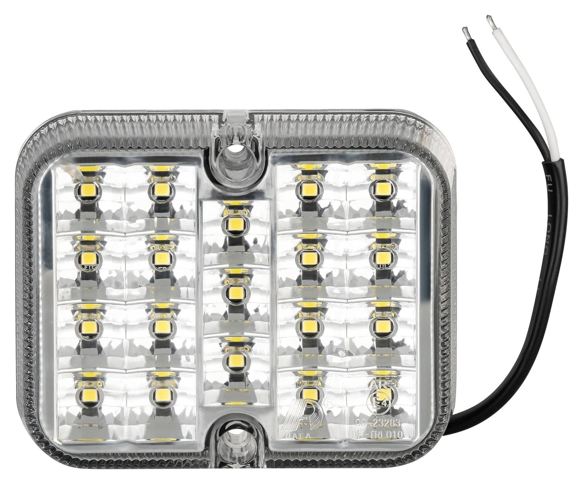 AUTOLIGHT 24 LED Rückfahrleuchte Rückfahrlicht Rückfahrscheinwerfer Weiß 12V 100x81x28mm 19 LEDs E-Prüfzeichen Wasserdicht für PKW Anhänger Trailer Traktor Wohnwagen AUTOLIGHT 24 LED Rückfahrleuchte Rückfahrlicht Rückfahrscheinwerfer Weiß 12V 100x81x28mm 19 LEDs E-Prüfzeichen Wasserdicht für PKW Anhänger Trailer Traktor Wohnwagen von AUTOLIGHT 24