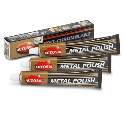 Autosol 3x 75 ml Edel Chromglanz Politur [Hersteller-Nr. 01001000] von AUTOSOL