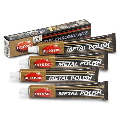 Autosol 4x 75 ml Edel Chromglanz Politur [Hersteller-Nr. 01001000] von AUTOSOL