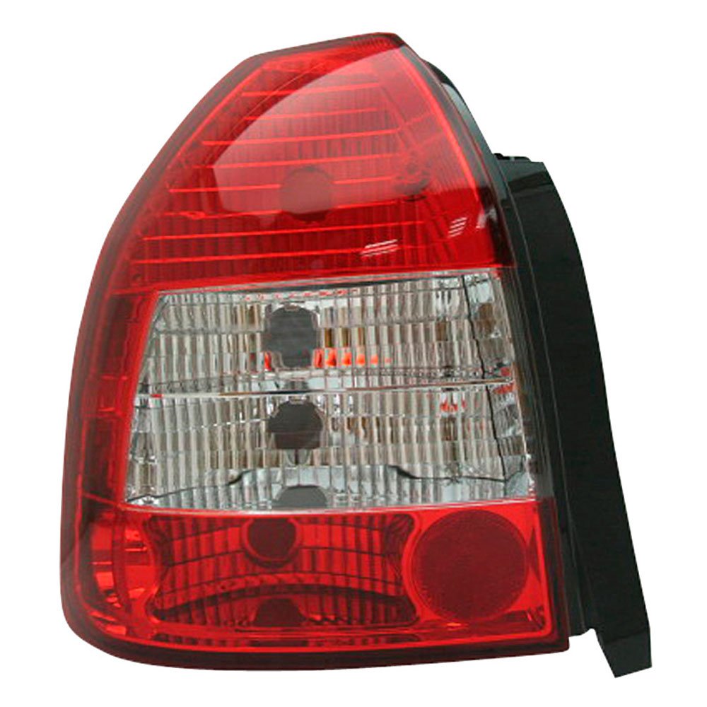 AUTO-STYLE Satz Heckleuchten kompatibel mit Honda Civic HB 3-türig 1996-2001 - Rot/Klar AUTO-STYLE Satz Heckleuchten kompatibel mit Honda Civic HB 3-türig 1996-2001 - Rot/Klar von AUTO-STYLE