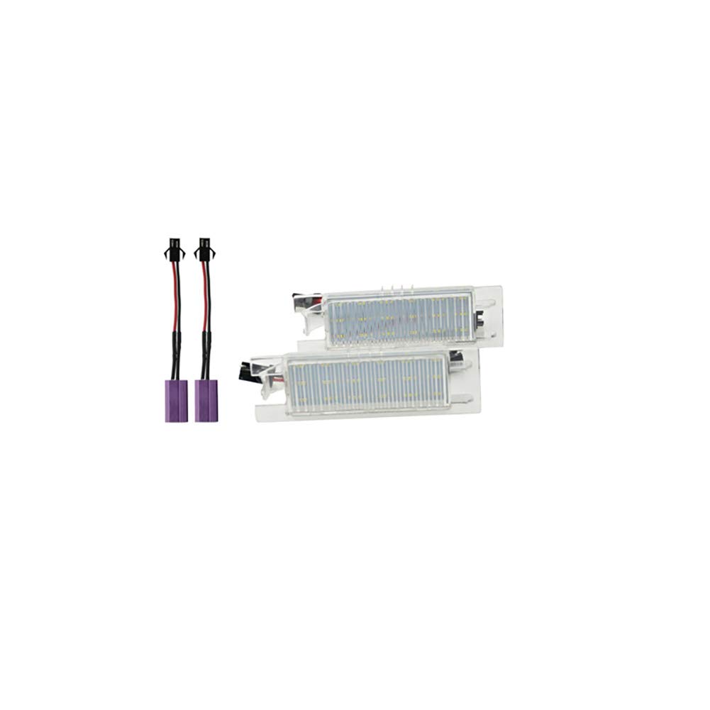 AUTO-STYLE Satz LED Nummerschildbeleuchtung kompatibel mit Opel/Vauxhall diverse Modelle, durchsichtig AUTO-STYLE Satz LED Nummerschildbeleuchtung kompatibel mit Opel/Vauxhall diverse Modelle, durchsichtig von AUTO-STYLE