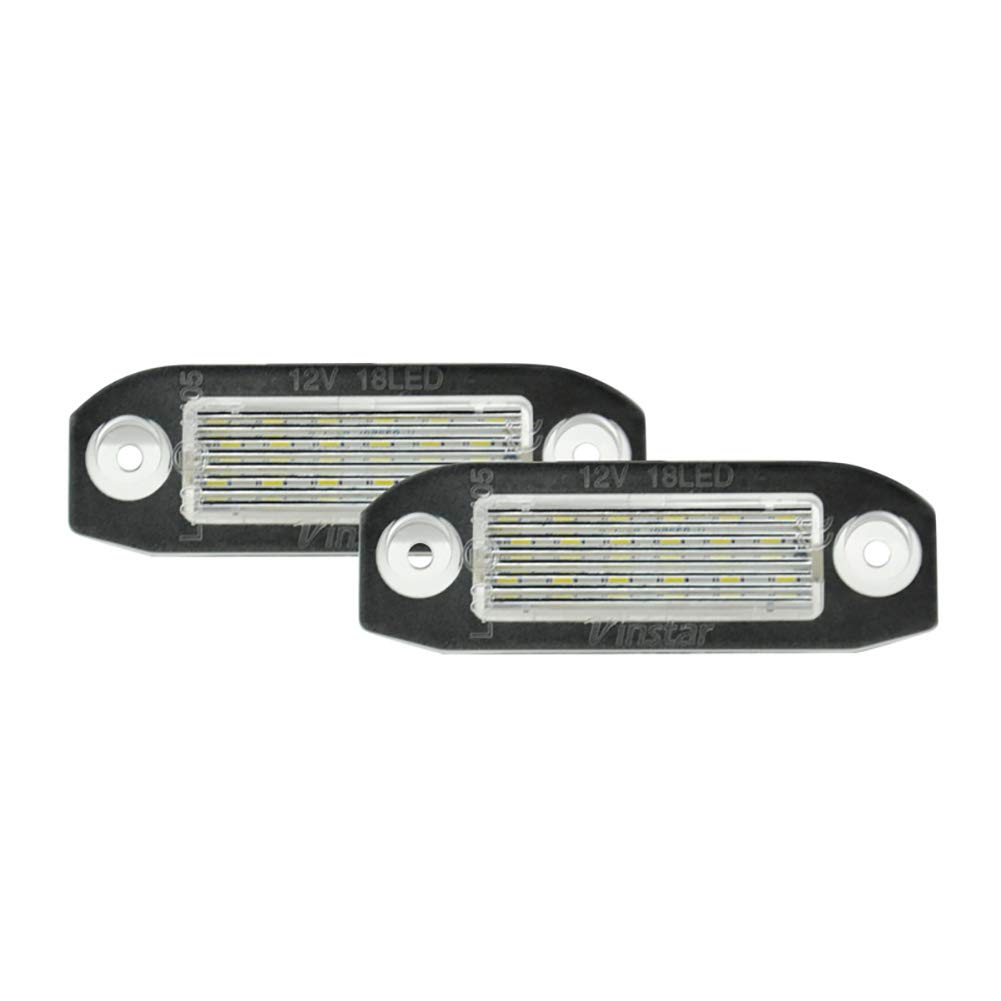 AUTO-STYLE Satz LED Nummerschildbeleuchtung kompatibel mit Volvo diverse Modelle von AUTO-STYLE
