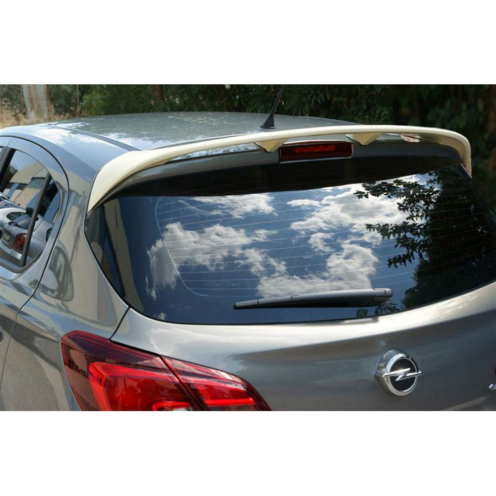 AUTO-STYLE Dachspoiler kompatibel mit Opel Corsa E 5-türer 2014- (PU) von AUTO-STYLE