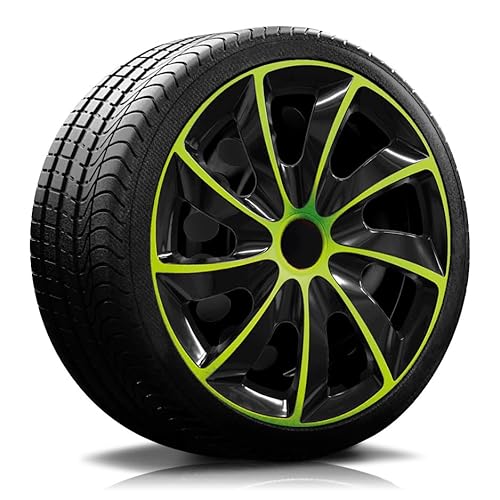 Autoteppich-Stylers RADKAPPEN RADBLENDEN RK02 schwarz/grün für 15 Zoll Stahlfelgen 4 Stück Autoteppich-Stylers RADKAPPEN RADBLENDEN RK02 schwarz/grün für 15 Zoll Stahlfelgen 4 Stück von AUTOTEPPICH Stylers Wir fertigen Ihre Fußmatten