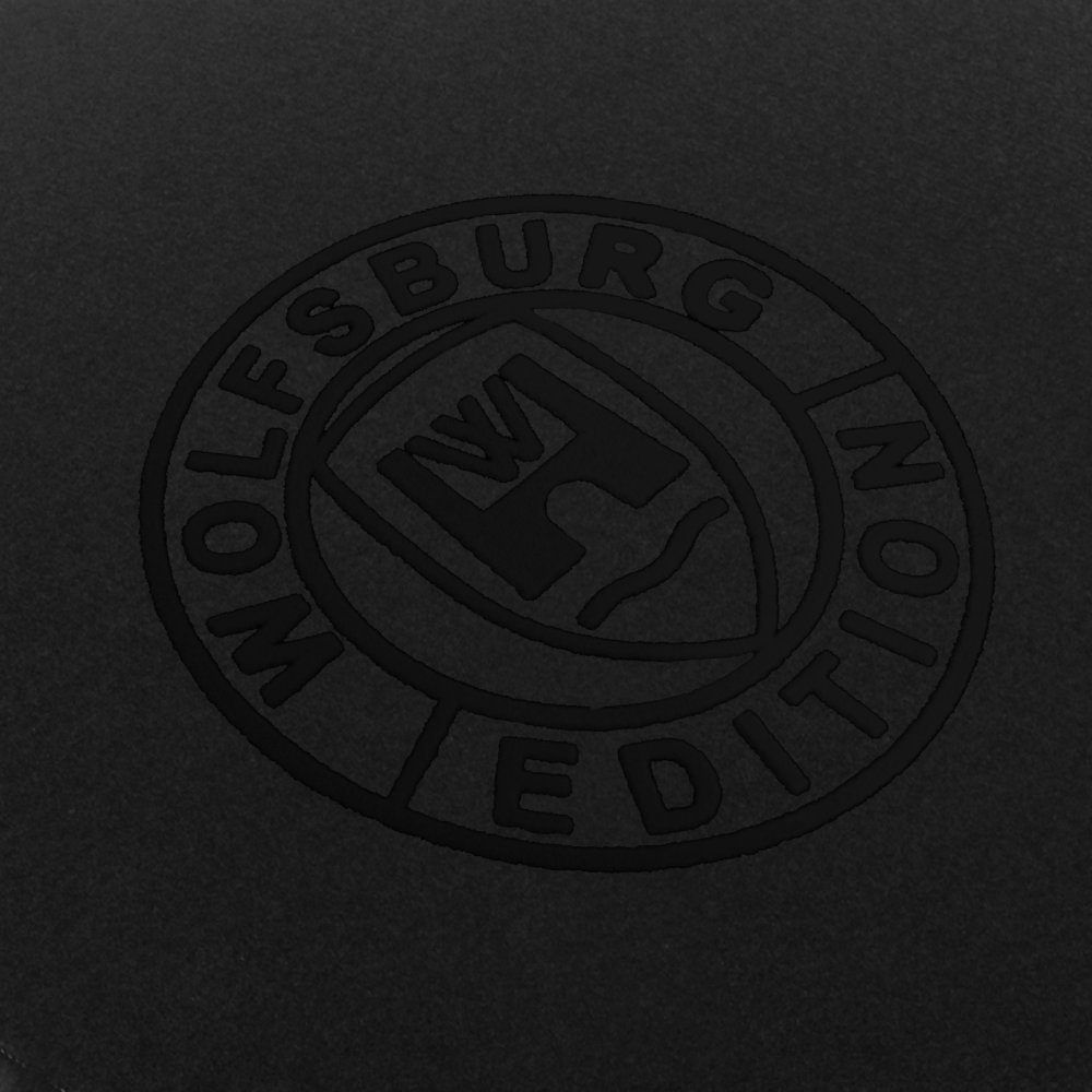 Eight-TEC Velours Schwarze Fußmatten passend für VW Golf 2 mit Logo Wolfsburg Edition WOB und Rand in schwarz Eight-TEC Velours Schwarze Fußmatten passend für VW Golf 2 mit Logo Wolfsburg Edition WOB und Rand in schwarz von AUTOTEPPICH Stylers Wir fertigen Ihre Fußmatten