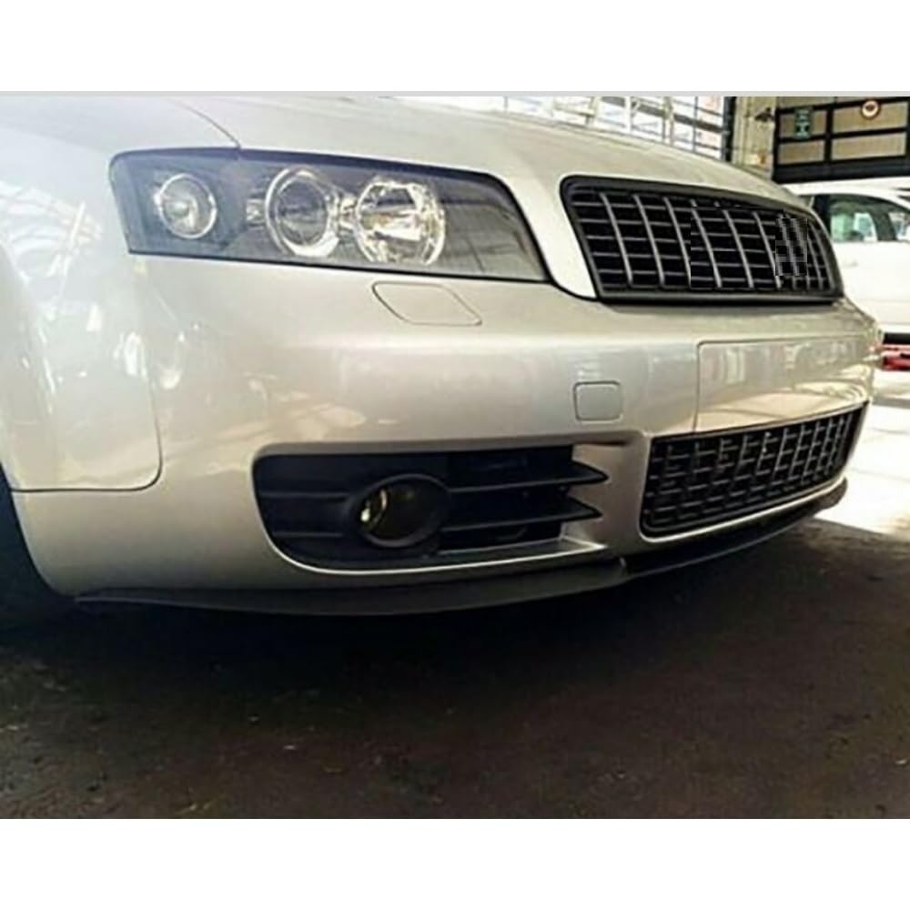 Für Audi A4 B6 S4 RS4 Cupra Splitter Frontstoßstange Lippe 3 Stück 6 Farben Body Kit (Weiß) von AUTOVISION