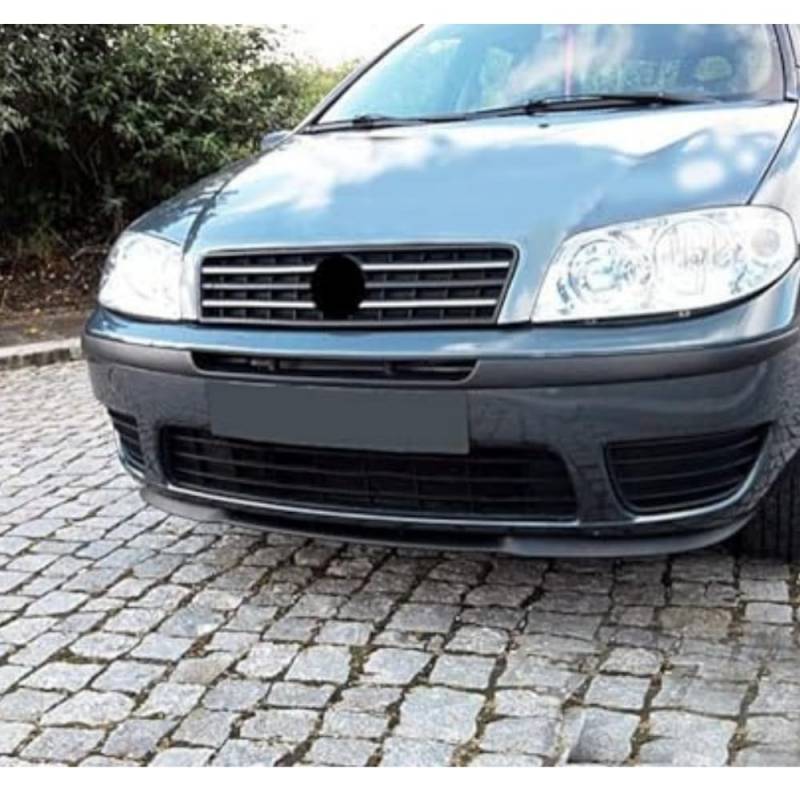Für FIAT Punto 188 Cupra Frontstoßstange Spoiler Lip Body Kit Schwarz (3 Stück) von AUTOVISION