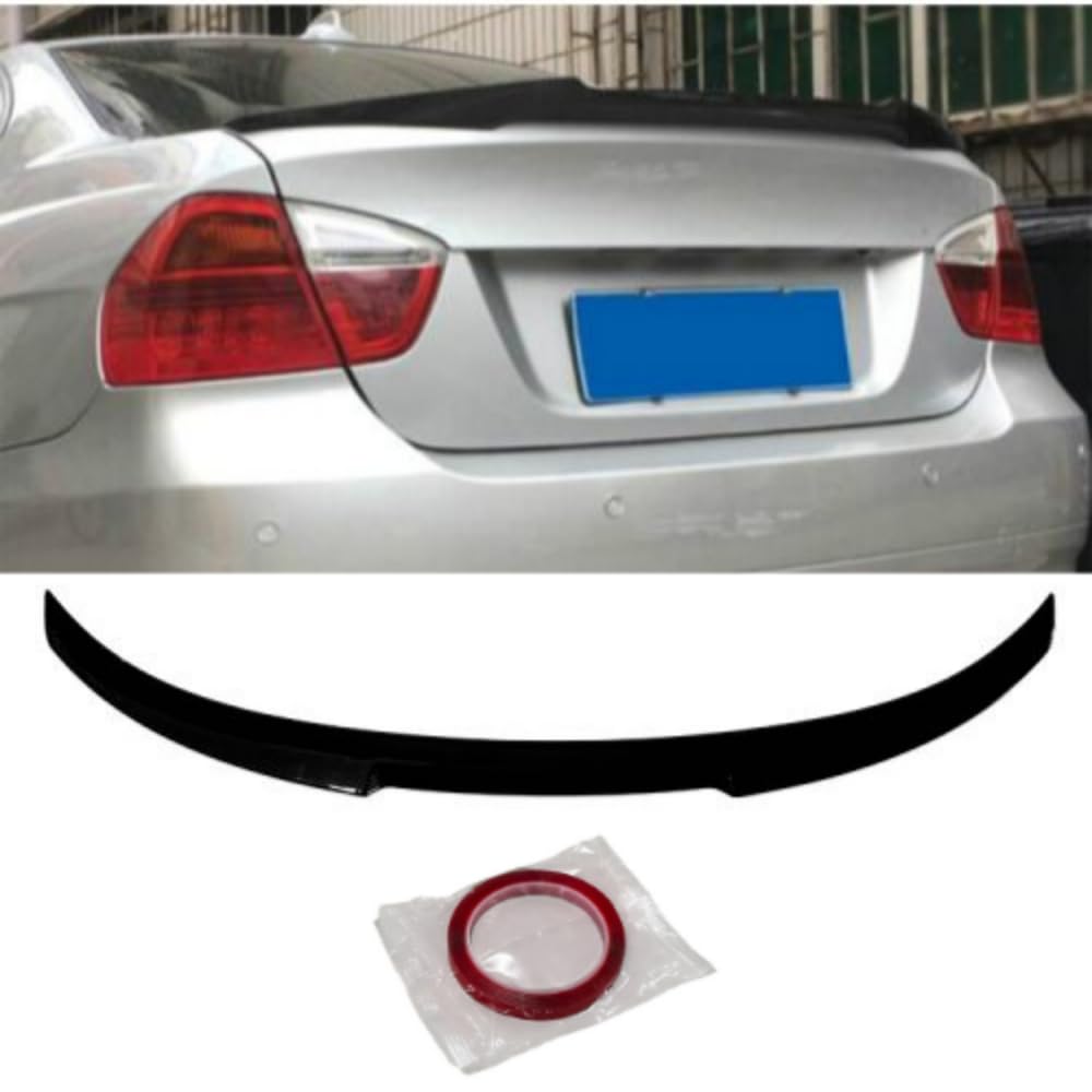 Heckspoiler für BMW 3er E90 M4 Style Schwarz Glänzend (2005-2012) AUTOVISION von AUTOVISION