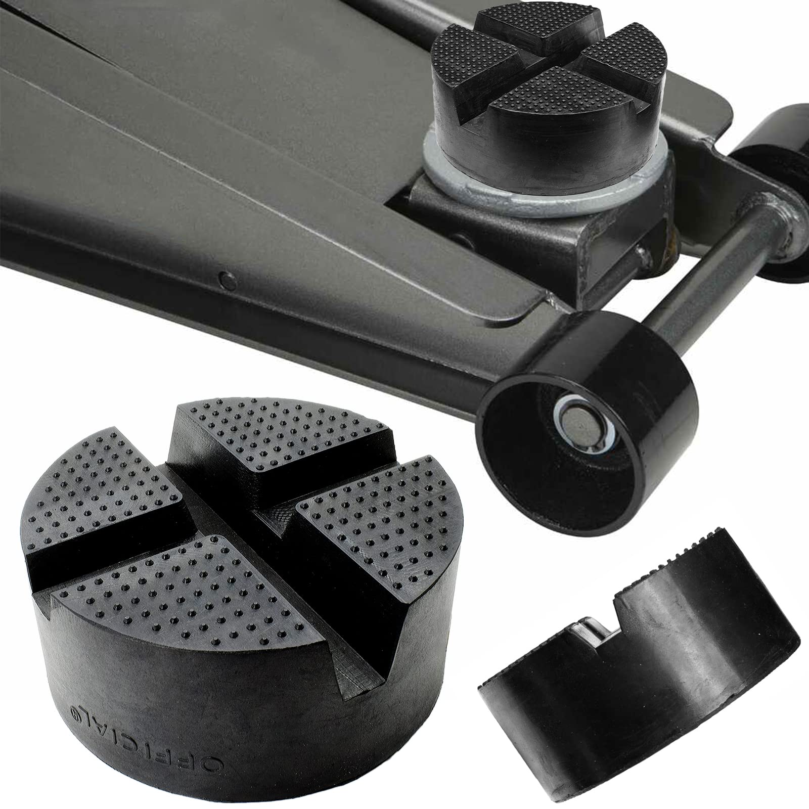 10 x 4.8CM Wagenheber Gummiauflage mit Nut und Profil Schwarz Unterstellbock Gummiblock für Wagenheber Rangierwagenheber Gummiklotz universal für KFZ PKW SUV 10 x 4.8CM Wagenheber Gummiauflage mit Nut und Profil Schwarz Unterstellbock Gummiblock für Wagenheber Rangierwagenheber Gummiklotz universal für KFZ PKW SUV von AUTOXBERT