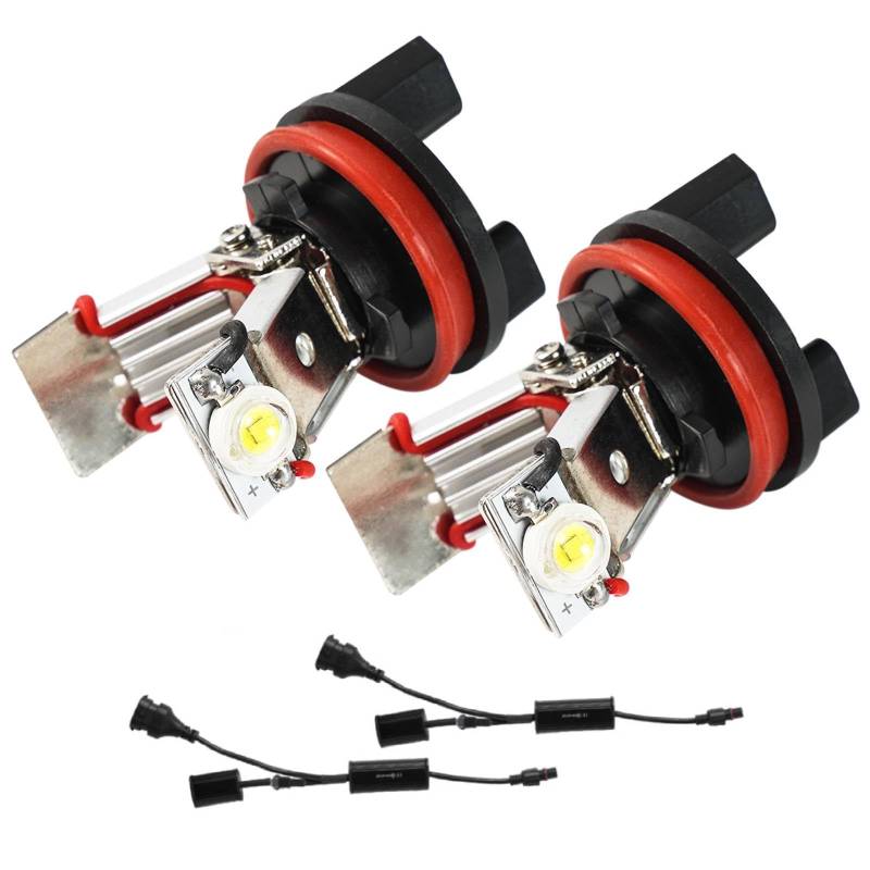 AUTOXBERT 2 Stücke LED Angel Eyes für E82 E87 E90 E91 E92 E60 E61 E63 X5 X6 X1 Z4 von AUTOXBERT