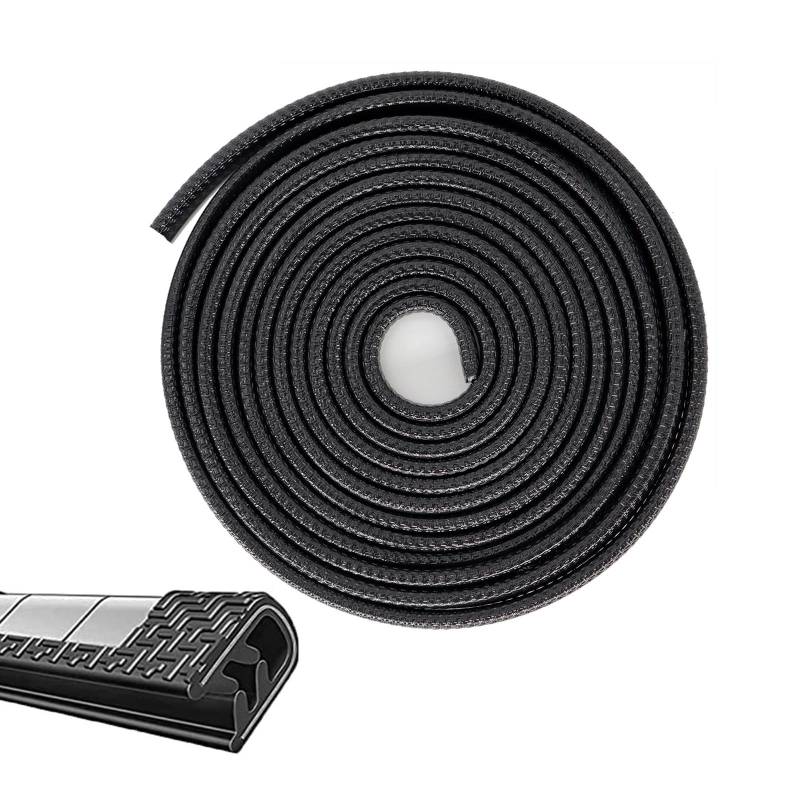 AUTOXBERT 5M Kantenschutz Autotür Türdichtung Auto Gummidichtung Türdichtungen Universal Dichtungsprofil EPDM Schalldämmung Kofferraumdichtung Kantenschutz für Autos Boote KFZ Innenraum von AUTOXBERT