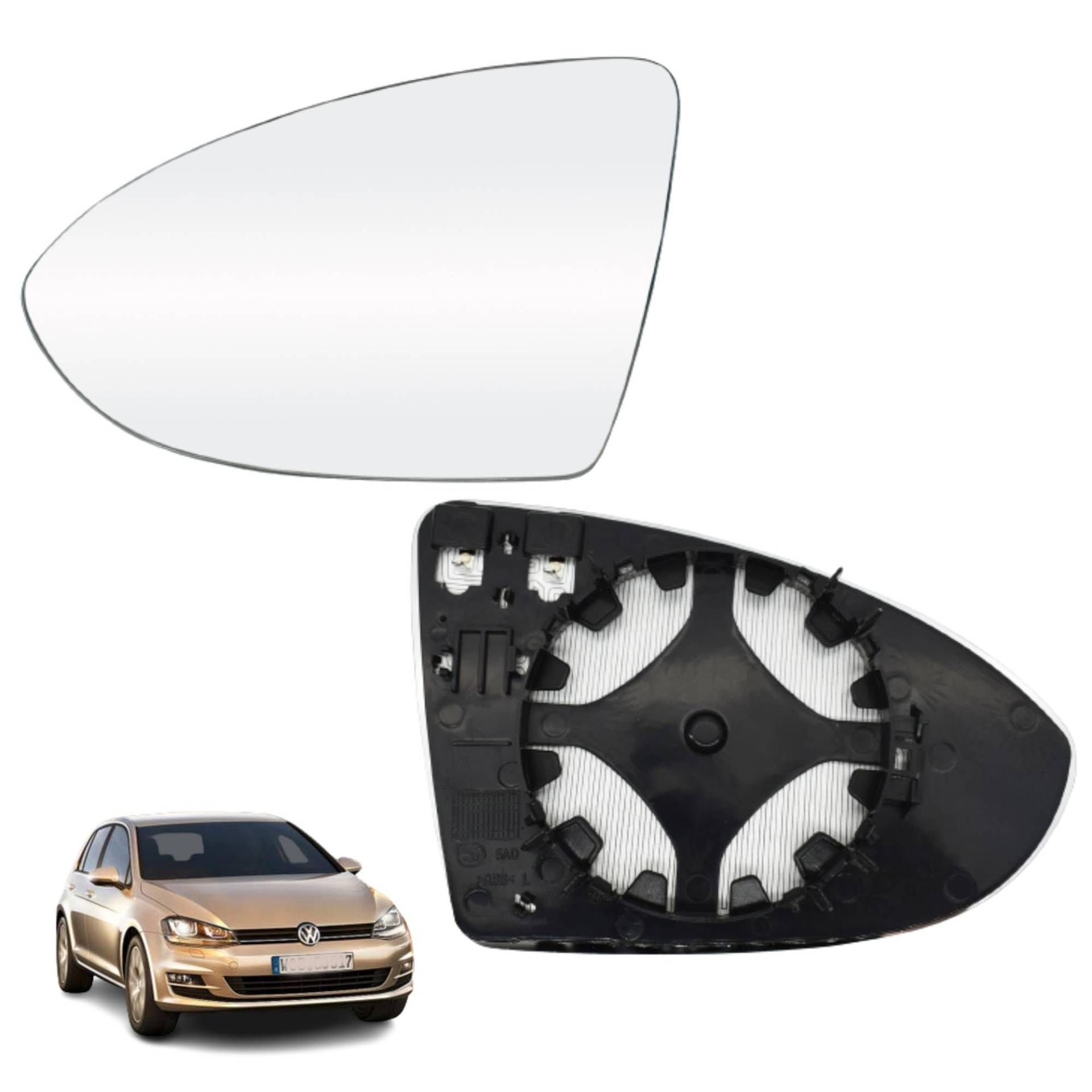 Spiegelglas Golf 7 Links Beheizbar Passend für Golf 7 Spiegelglas Links Fahrerseite Ersatzspiegelglas Außenspiegel Glas mit Trägerplatte Spiegelglas Golf 7 Links Beheizbar Passend für Golf 7 Spiegelglas Links Fahrerseite Ersatzspiegelglas Außenspiegel Glas mit Trägerplatte von AUTOXBERT