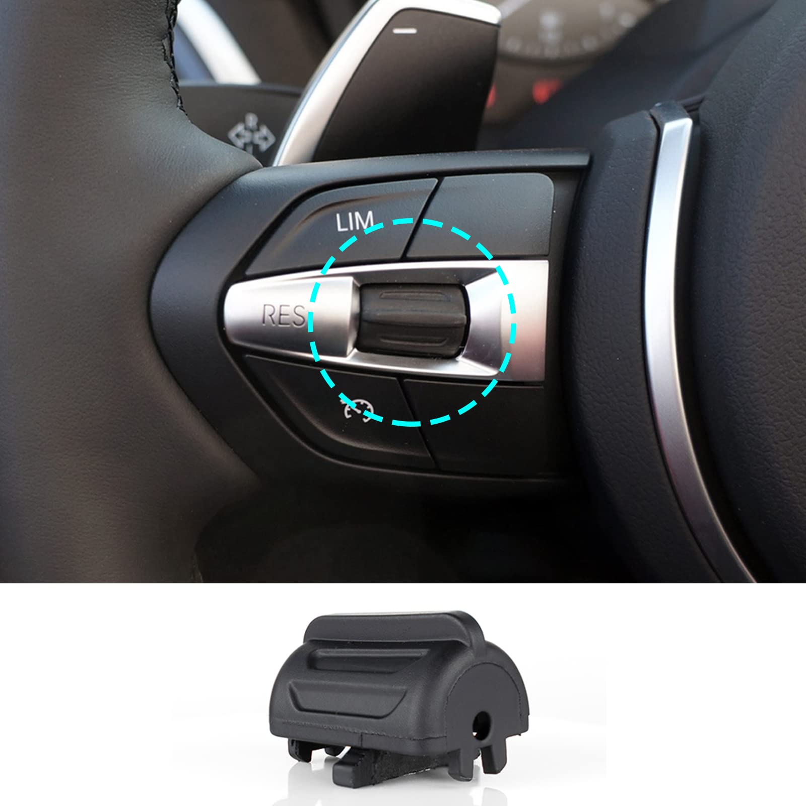 Für BMW F30 F20 F10 M Sportlenkrad Tempomat Schalter Wippe Multifunktions-Lenkradschlüssel links Serie f20 F21 F22 F23 F30 F31 F32 Für BMW F30 F20 F10 M Sportlenkrad Tempomat Schalter Wippe Multifunktions-Lenkradschlüssel links Serie f20 F21 F22 F23 F30 F31 F32 von AUTOXBERT