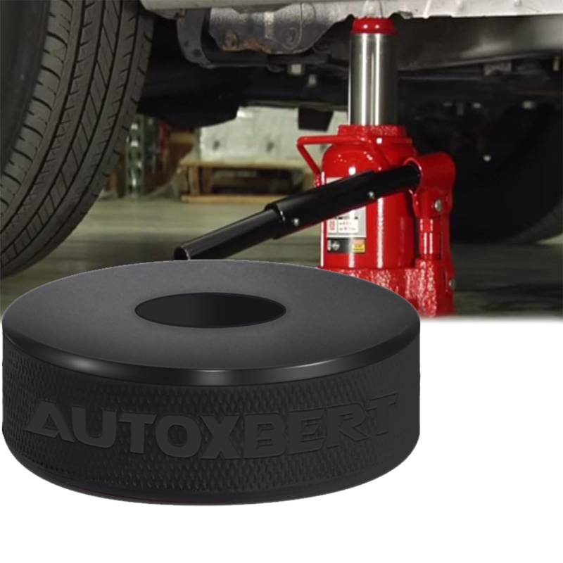 Universelle Hydraulischer Wagenheber Gummiauflage Jack Pads mit 1 1/8“ 29mm Wagenheber Adapter Gummipuffer ür Schützt Ihren PKW und SUV von AUTOXBERT