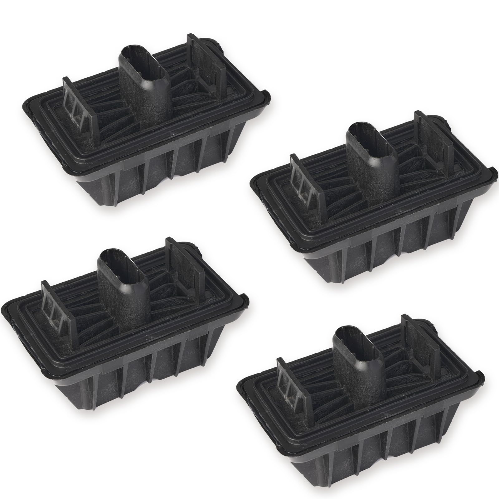 Wagenheber Aufnahme Hebebühne vorne und hinten Gummiauflage Gummiblock Wagenheberaufnahme Adapter Pad für BMW 5er E60 E61 X3 F25 X4 51717065919 (4Pcs) von AUTOXBERT