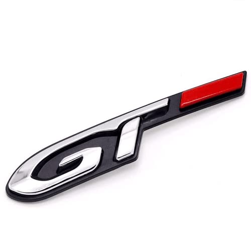 AUTOZOCO Emblem, Kunststoff, kompatibel mit Peugeot GT von AUTOZOCO