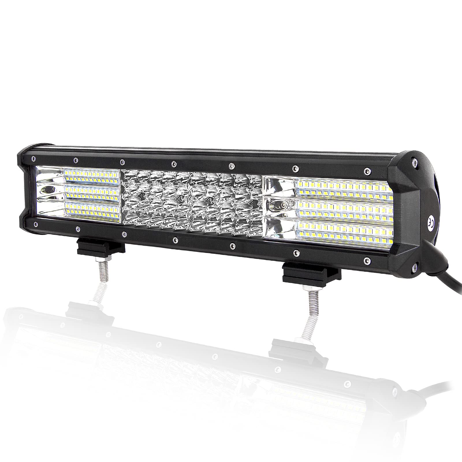 AUXTINGS 38 cm 15 Zoll 390W 4-reihige LED-Lichtarbeitsleiste Spot Flood Trucks Traktor 4X4 Offroad Nebel Nebelscheinwerfer, 12V 24V wasserdicht AUXTINGS 38 cm 15 Zoll 390W 4-reihige LED-Lichtarbeitsleiste Spot Flood Trucks Traktor 4X4 Offroad Nebel Nebelscheinwerfer, 12V 24V wasserdicht von AUXTINGS