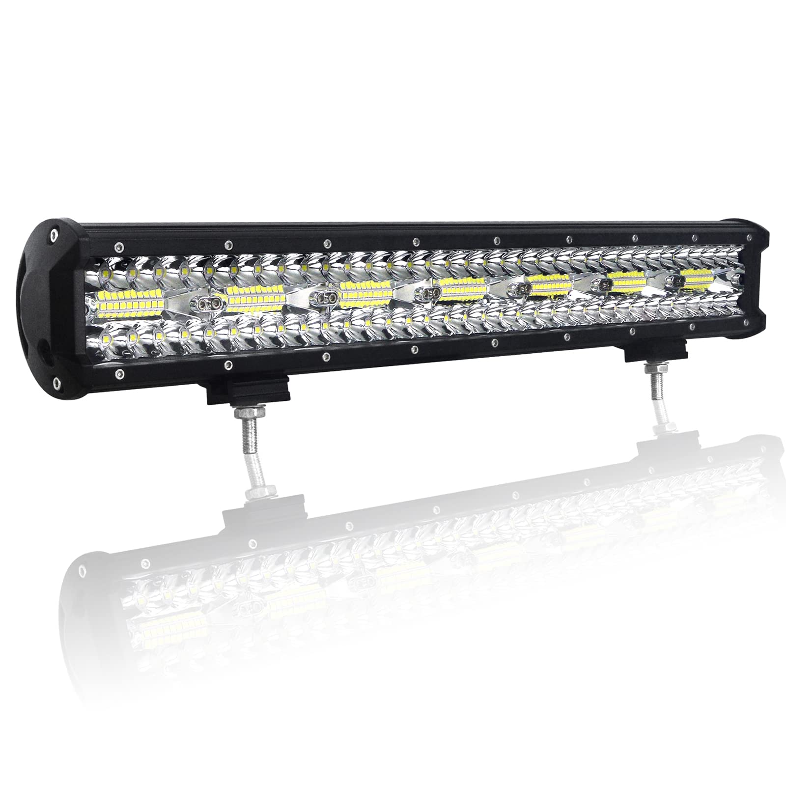 AUXTINGS 50.8 cm 420W LED Arbeitslicht Leiste Lichtstange LED Zusatzscheinwerfer Dreifache Licht Off Road Lights Spot-Flut-Kombinations Cube Rocks für Off-Road-LKW ATV UTV SUV,12V 24V DC AUXTINGS 50.8 cm 420W LED Arbeitslicht Leiste Lichtstange LED Zusatzscheinwerfer Dreifache Licht Off Road Lights Spot-Flut-Kombinations Cube Rocks für Off-Road-LKW ATV UTV SUV,12V 24V DC von AUXTINGS