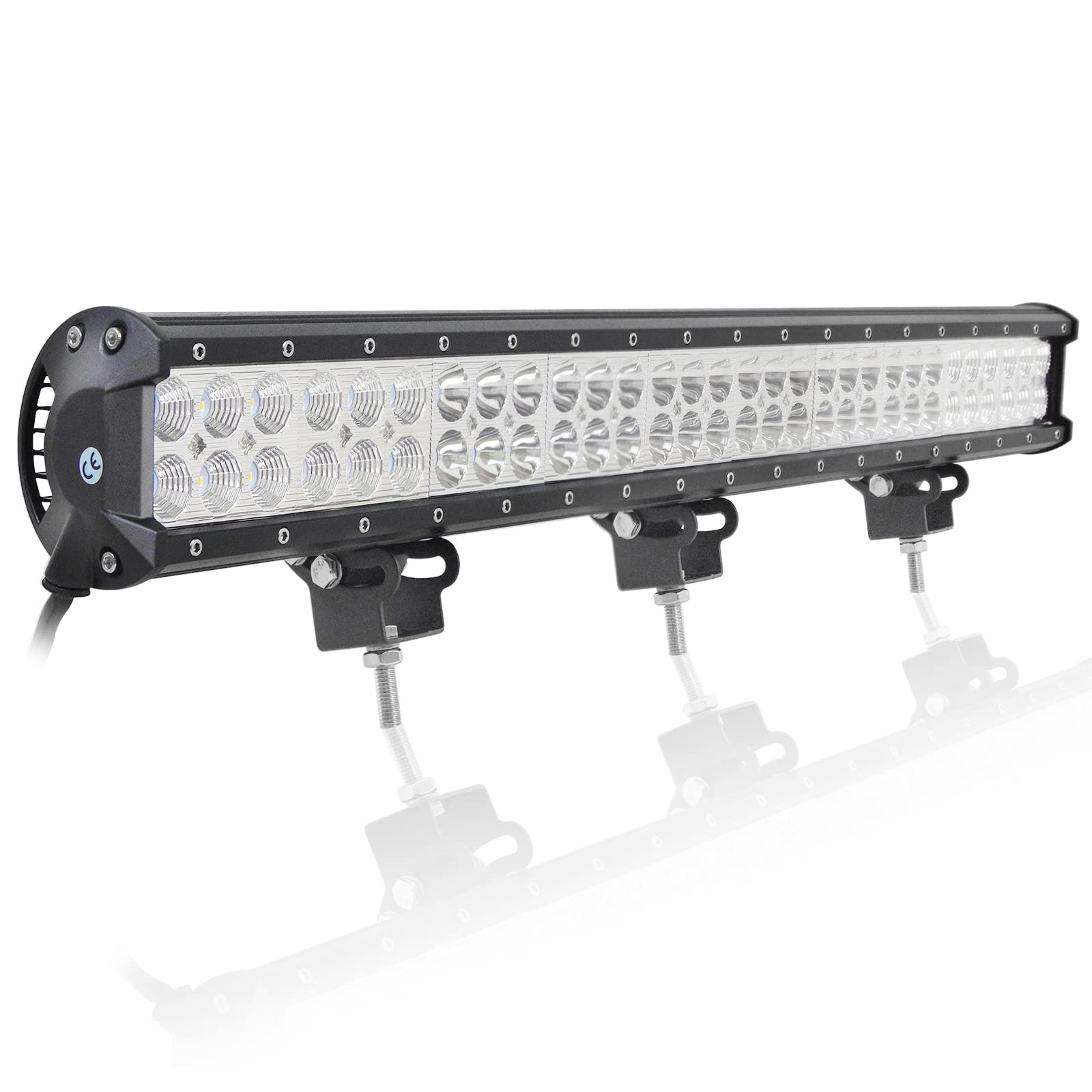 Auxtings 72cm 180W Flutlicht Strahler LED-Arbeitsleuchte OffRoad SUV, ATV, LKW, 4 x 4, Boot-Nebelleuchte von AUXTINGS