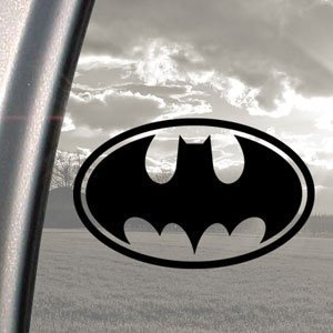 Vinyl-Aufkleber, Batman-Motiv, für Stoßstange, Fenster, Schwarz von AVERY Zweckform